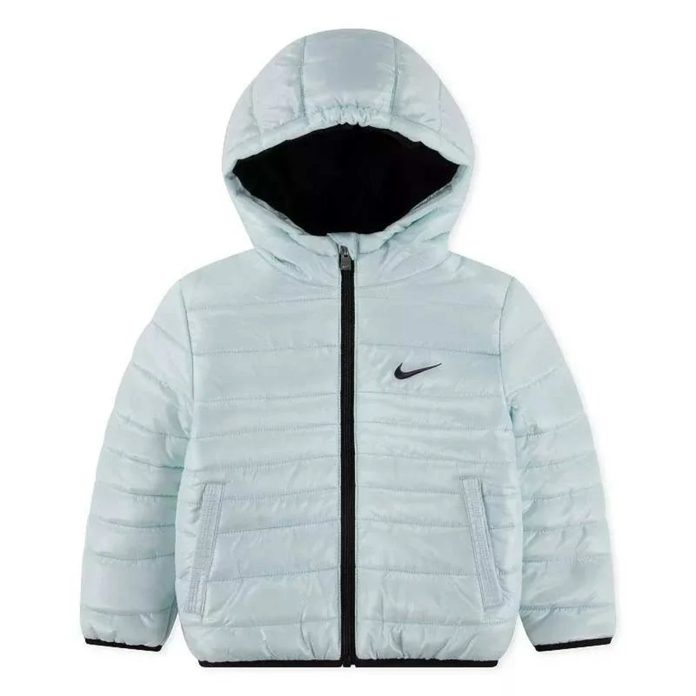 Nike Toddler Nike Full-Zip Puffer Midweight Glacier‎ Blue Jacket Size 2T